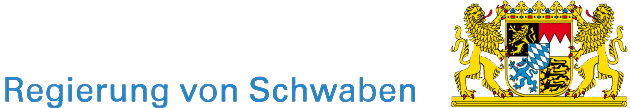 Logo und Schriftzug der Regierung von Schwaben; Link führt zu Startseite des Angebots der Regierung von Schwaben